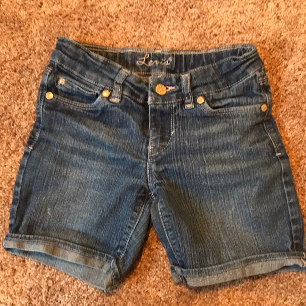 Levi’s girls denim shorts
